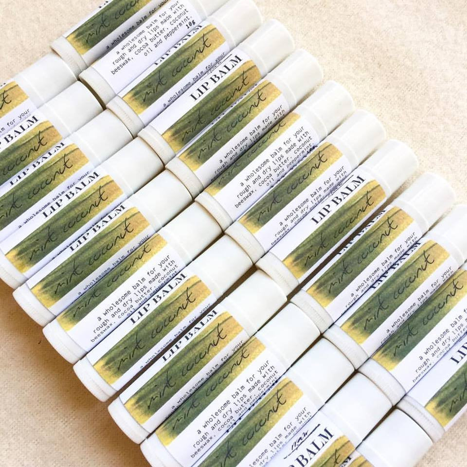 Mint Coconut Lip Balm