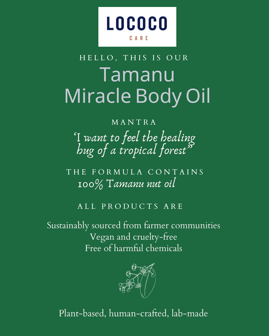 Tamanu Miracle Body Oil