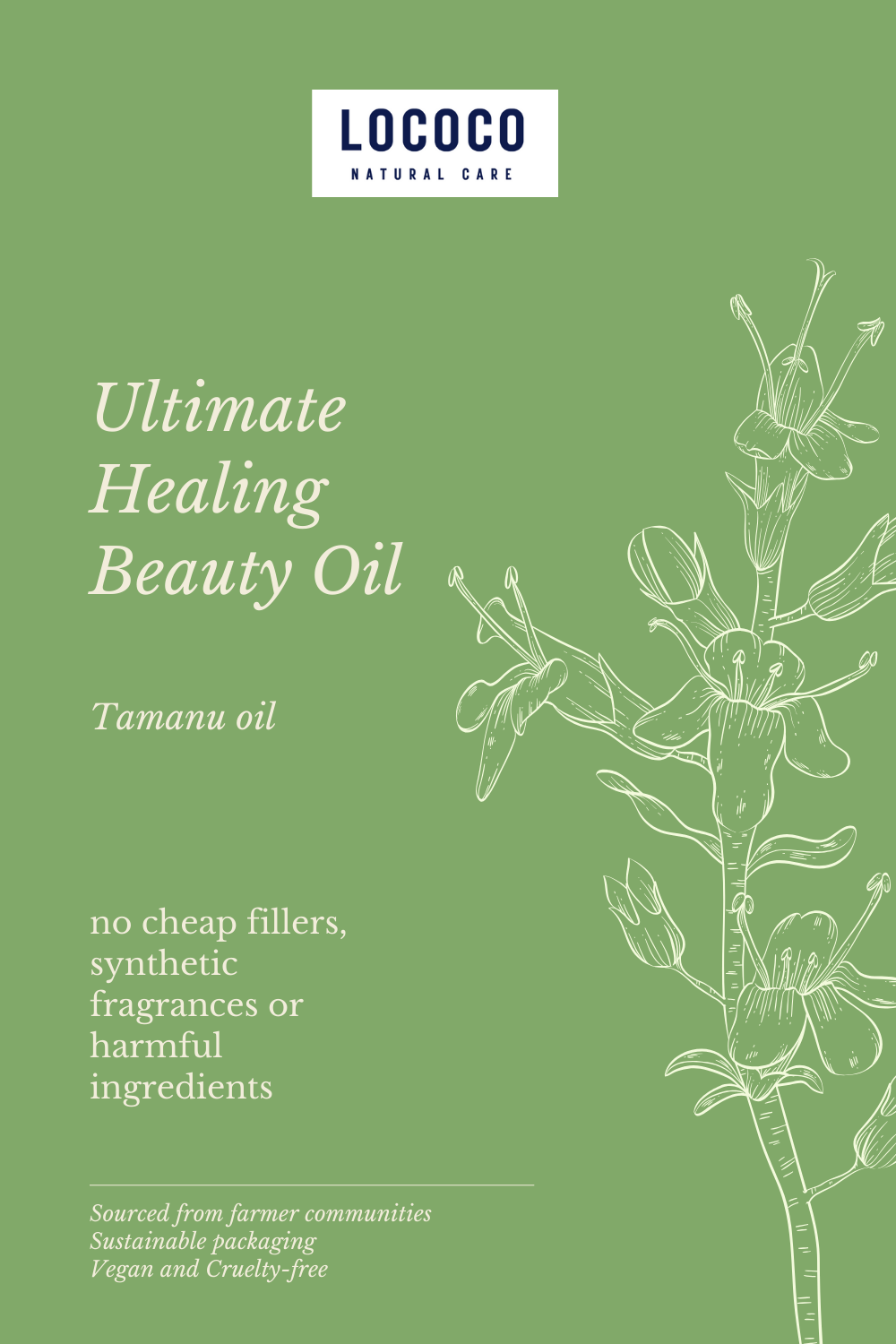 Tamanu Ultimate Healing Beauty Oil