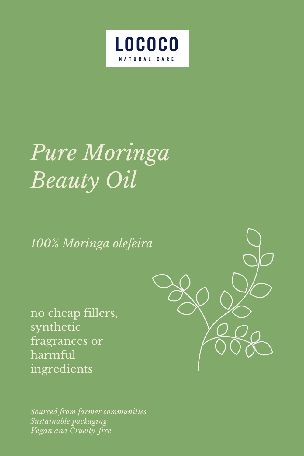 Pure Moringa Beauty Oil