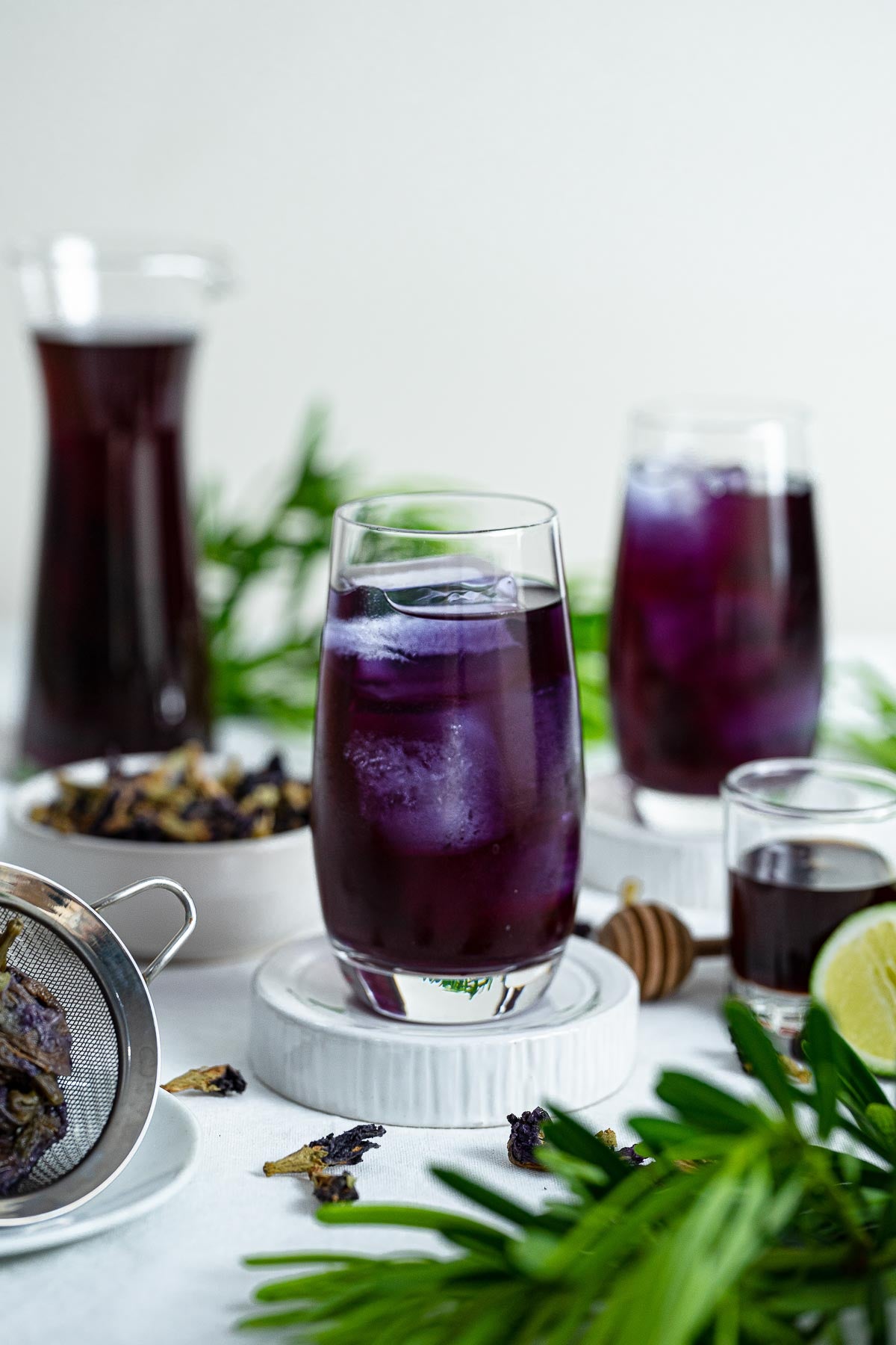 Superfood Butterfly Pea (Ternate) Iced Tea