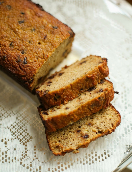 Paleo Banana Chocolate Chip Loaf