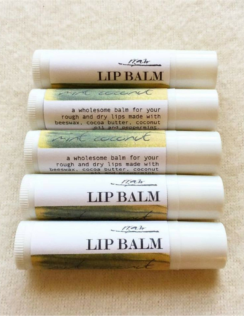 Mint Coconut Lip Balm